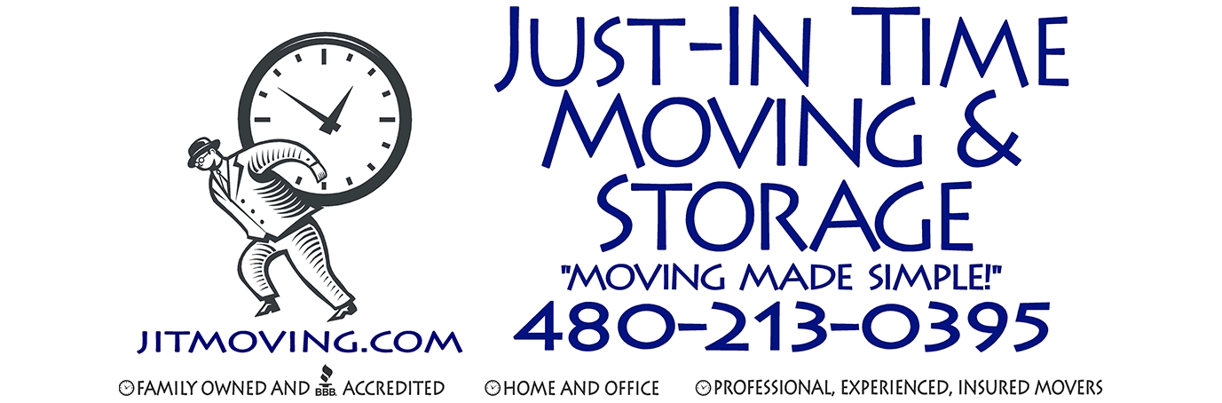 Just In Time Moving Logo